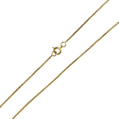 Corrente Feminina Veneziana 45cm Folheado a Ouro 18K - Lunozê Menor preço em Corrente Feminina Veneziana 45cm Folheado a Ouro 18K - Lunozê