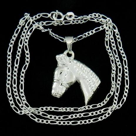 Corrente Masculina 60cm 2mm Cavalo Folheada Prata Cr161 - Wnbijouterias é boa?