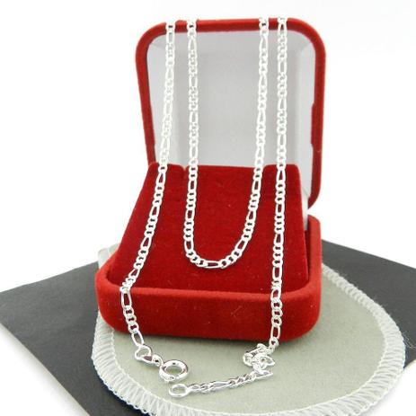 Corrente Masculina 70cm 2mm Largura Folheada Prata Cr482 - Wnbijouterias é ruim? Corrente Masculina 70cm 2mm Largura Folheada Prata Cr482 - Wnbijouterias é boa?