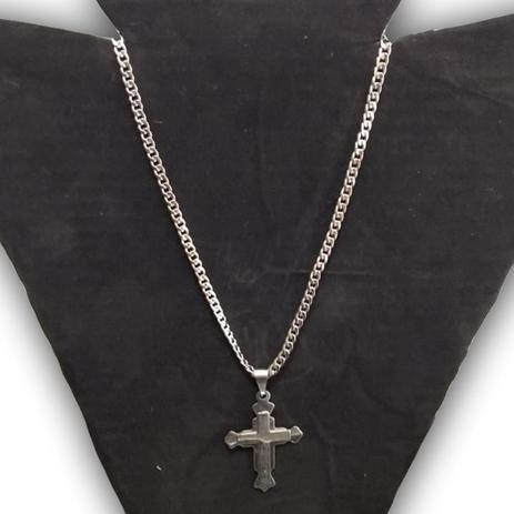 Corrente Masculina em Aço Inox A1 70cm + Pingente Crucifixo - Oficina dos relógios é boa?