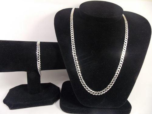 Corrente Masculino Grumet 80 Cm 6 Mm +pulseira Em Prata 925 - Total pratas é boa?