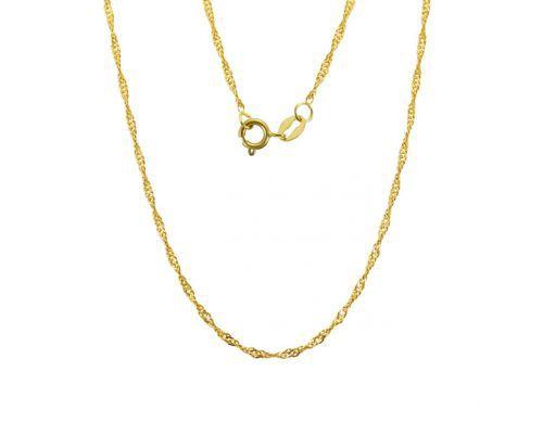 Corrente ouro 18k singapura 40cm - Usejoias Menor preço em Corrente ouro 18k singapura 40cm - Usejoias