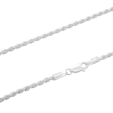 Corrente Prata 925 Cordão 50 cm - Ana julia Menor preço em Corrente Prata 925 Cordão 50 cm - Ana julia