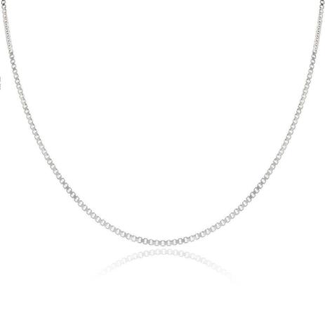 Corrente Veneziana 40 cm - Céu de prata Menor preço em Corrente Veneziana 40 cm - Céu de prata