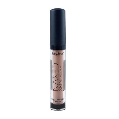 Corretivo Líquido Naked Skin 4ml Ruby Rose Cor L3 Menor preço em Corretivo Líquido Naked Skin 4ml Ruby Rose Cor L3