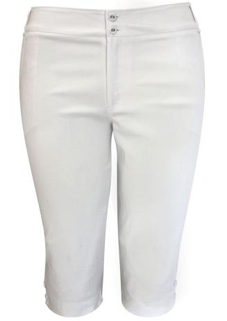 calça corsario branca