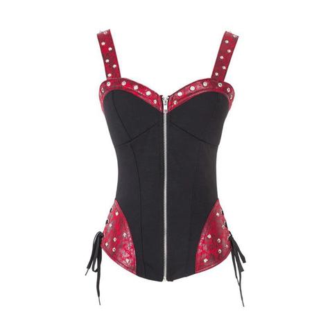 blusa estilo espartilho