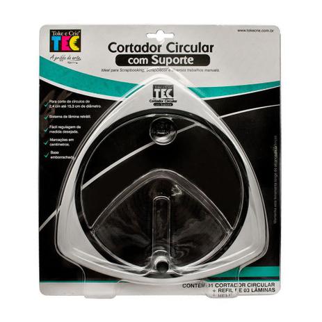 Cortador Circular com Suporte Toke e Crie 16079 DI106 Menor preço em Cortador Circular com Suporte Toke e Crie 16079 DI106
