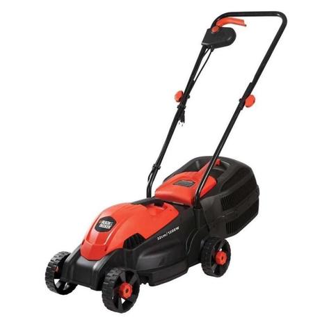 Cortador de Grama Elétrico 0,75 CV 1200W GR1000 com Recolhedor BLACK & DECKER Menor preço em Cortador de Grama Elétrico 0,75 CV 1200W GR1000 com Recolhedor BLACK & DECKER