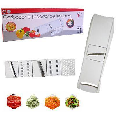 Cortador / fatiador de legumes de metal  7 laminas + ralador - Top Rio é boa?
