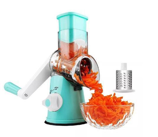 Cortador Fatiador Legumes Ralador 3 Laminas Verduras Batata Ralador Cenoura Alimentos Queijo Multiprocessador Menor preço em Cortador Fatiador Legumes Ralador 3 Laminas Verduras Batata Ralador Cenoura Alimentos Queijo Multiprocessador