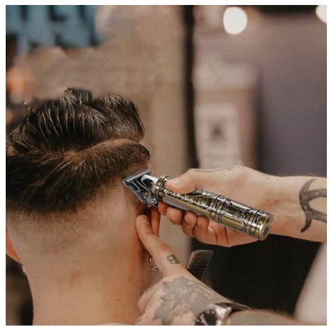 Cortador Máquina Cortar Cabelo Aparador Barba Bigode Pelos Acabamento Elétrica Recarregável Bivolt - MAQUINA Menor preço em Cortador Máquina Cortar Cabelo Aparador Barba Bigode Pelos Acabamento Elétrica Recarregável Bivolt - MAQUINA
