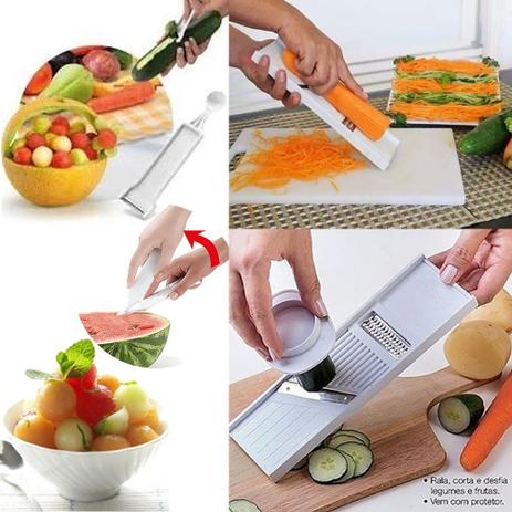 Cortador para Legumes e Frutas e Boleador Descascador 4 em 1 - 113009 - Keita Menor preço em Cortador para Legumes e Frutas e Boleador Descascador 4 em 1 - 113009 - Keita