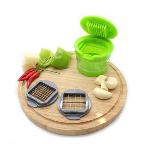 Cortador Picador De Alho Profissional Garlic Chopper - Xd Menor preço em Cortador Picador De Alho Profissional Garlic Chopper - Xd