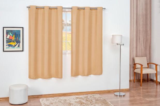 Cortina 2,00 X 1,70 Pratic Para Varão Simples Cáqui - Colleone enxovais é boa?