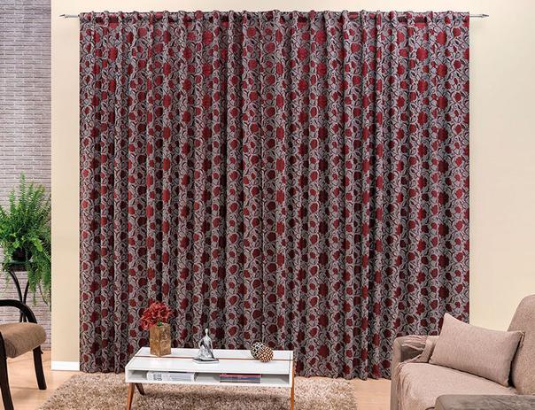 Cortina Austria 2,00m x 1,70m Vinho Floral Tecido Jacquard Sala ou Quarto - Rose é ruim? Cortina Austria 2,00m x 1,70m Vinho Floral Tecido Jacquard Sala ou Quarto - Rose é boa?