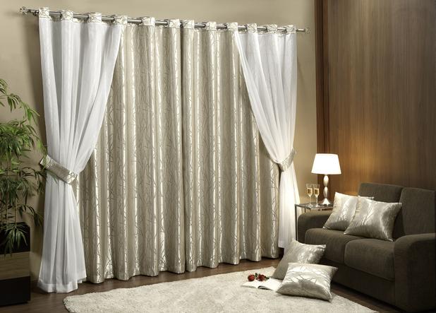 Cortina bahamas jacquard com voil 2,00 x 1,60 - areia - Enxovais mc Menor preço em Cortina bahamas jacquard com voil 2,00 x 1,60 - areia - Enxovais mc