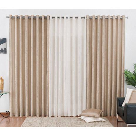 Cortina Bege com Palha para Sala ou Quarto para varão 4 metros Simples Any - Rose jordao Menor preço em Cortina Bege com Palha para Sala ou Quarto para varão 4 metros Simples Any - Rose jordao