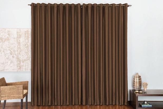 Cortina Bella Cetim Amassado Tabaco 4,00m x 2,80m - Rose jordão é boa?