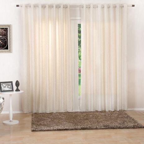 Cortina Bella Janela 300x170 cm Rústica Tunis Optical Menor preço em Cortina Bella Janela 300x170 cm Rústica Tunis Optical