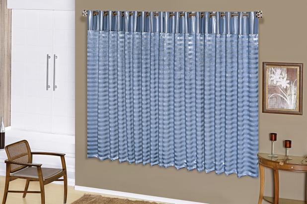 Cortina Berlim Tapa Sol Blackout 2,00m X 1,70m. Azul - Home fernandes Menor preço em Cortina Berlim Tapa Sol Blackout 2,00m X 1,70m. Azul - Home fernandes