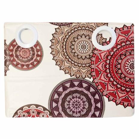 Cortina Blackout 280 x 230cm Eclipse Estampado Mandalas - Izaltex é boa?