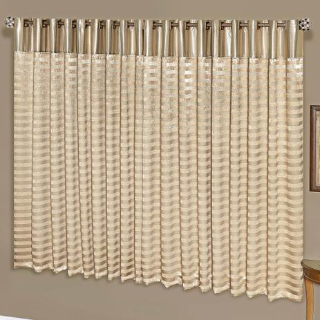 Cortina Blackout Berlim 3,00m X 2,50m - Bronze - A decorativa Menor preço em Cortina Blackout Berlim 3,00m X 2,50m - Bronze - A decorativa