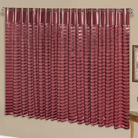 Cortina Blackout Berlim 3,00m X 2,50m - Vermelho - A decorativa Menor preço em Cortina Blackout Berlim 3,00m X 2,50m - Vermelho - A decorativa