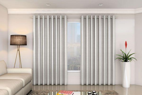 Menor preço em Cortina Blackout Carrara Adomes M7028 2,30 X 3,00 A 4,00 Prata