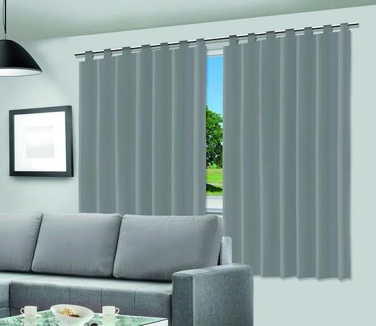 Cortina blackout cinza película em pvc na medida 2,80 X 2,00 para bastão função corta luz - Vp Menor preço em Cortina blackout cinza película em pvc na medida 2,80 X 2,00 para bastão função corta luz - Vp