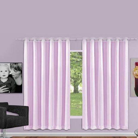 Cortina Blackout com Voil Adomes M085-15 1,80 x 2,00 Rosa Menor preço em Cortina Blackout com Voil Adomes M085-15 1,80 x 2,00 Rosa