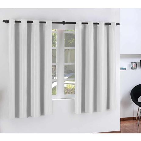 Cortina Blackout Corta Luz 2 Metros x 1,60 Metros Alt Tecido PVC - Branco - Paulo cezar enxovais Menor preço em Cortina Blackout Corta Luz 2 Metros x 1,60 Metros Alt Tecido PVC - Branco - Paulo cezar enxovais