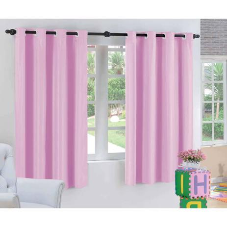 Cortina Blackout Corta Luz Juvenil 2 Metros x 1,60 Metros Alt Tecido PVC - Rosa - Re9casa Menor preço em Cortina Blackout Corta Luz Juvenil 2 Metros x 1,60 Metros Alt Tecido PVC - Rosa - Re9casa