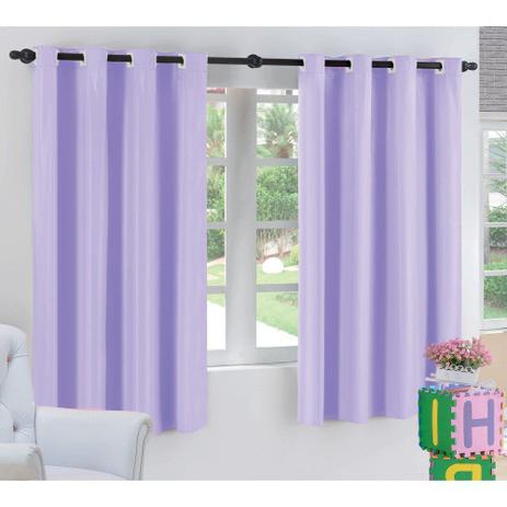 Cortina Blackout Corta Luz Juvenil 2m x 1,30m Tecido PVC - Lilás - Paulo cezar enxovais Menor preço em Cortina Blackout Corta Luz Juvenil 2m x 1,30m Tecido PVC - Lilás - Paulo cezar enxovais