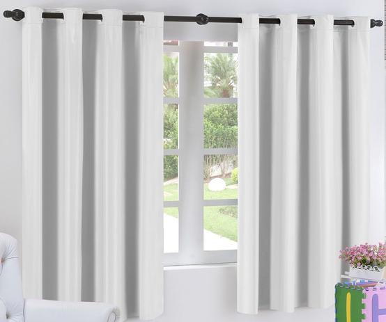 Cortina Blackout Corta Luz PVC (Plástico) Branca 2,80 x 1,80 para Varão Simples 2,00 Metros - Eddi cortinas Menor preço em Cortina Blackout Corta Luz PVC (Plástico) Branca 2,80 x 1,80 para Varão Simples 2,00 Metros - Eddi cortinas