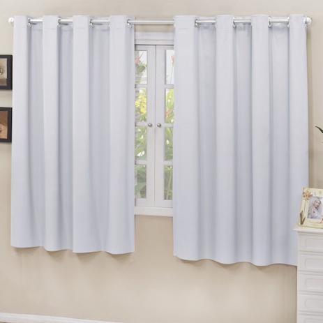 Cortina Blackout Corta Luz PVC (Plástico) Branca 2,80 x 1,80 para Varão Simples 2,00 Metros - Fêffo cortinas é boa?