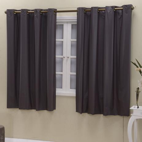 Cortina Blackout Corta Luz PVC (Plástico) Tabaco 2,20 x 1,30 para Varão Simples 1,50 Metros - Eddi cortinas é boa?