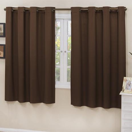 Cortina Blackout Corta Luz PVC (Plástico) Tabaco 2,80 x 2,00 para Varão Simples 2,00 Metros - Fêffo cortinas Menor preço em Cortina Blackout Corta Luz PVC (Plástico) Tabaco 2,80 x 2,00 para Varão Simples 2,00 Metros - Fêffo cortinas