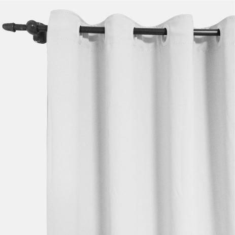 Cortina Blackout de Tecido Izaltex 300 x 250cm - Branco Menor preço em Cortina Blackout de Tecido Izaltex 300 x 250cm - Branco