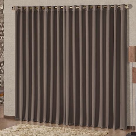 Cortina Blackout Ester Tabaco 4,00M X 2,70M - Dourados enxovais Menor preço em Cortina Blackout Ester Tabaco 4,00M X 2,70M - Dourados enxovais