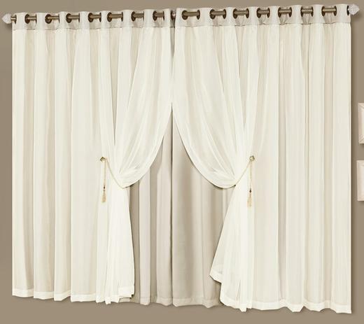Cortina Blackout Idealle 2,00m X 1,70m - Palha - A decorativa Menor preço em Cortina Blackout Idealle 2,00m X 1,70m - Palha - A decorativa