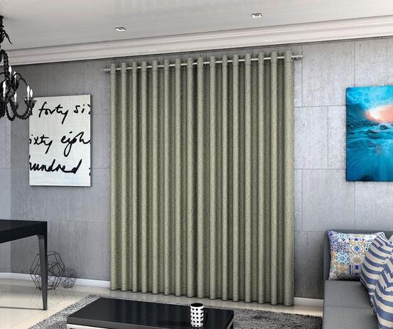 Cortina Blackout Linho - Quarto e Sala - 2,80m x 1,80m - Castor - Adomes é boa?