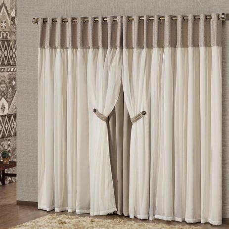 Cortina Blackout Madri 3,00m X 2,50m - Chocolate - A decorativa Menor preço em Cortina Blackout Madri 3,00m X 2,50m - Chocolate - A decorativa