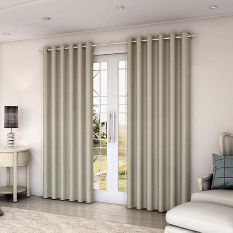 Cortina Blackout Requinte 7022 180x200 Cm Bege - Adomes Menor preço em Cortina Blackout Requinte 7022 180x200 Cm Bege - Adomes