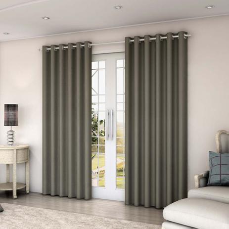 Cortina Blackout Requinte 7023 250x300 Cm Fendi - Adomes Menor preço em Cortina Blackout Requinte 7023 250x300 Cm Fendi - Adomes