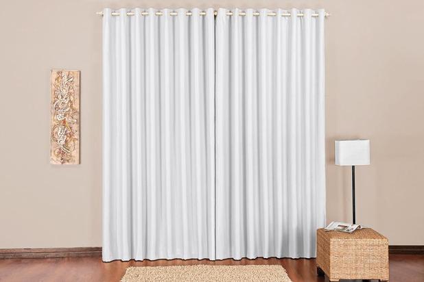 Cortina Blecaute Tecido Blackout Branco 2,00m x 1,70m - Rose jordão é boa?