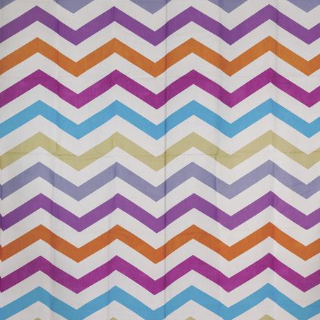 Cortina Box Poliéster Geométricos Colorful Bella Casa 198cmx180cm Colorido - Finottato Menor preço em Cortina Box Poliéster Geométricos Colorful Bella Casa 198cmx180cm Colorido - Finottato
