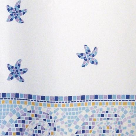 Cortina Box Poliéster Náutica Colorful Bella Casa 198cmx180cm Estrela Azul - Finottato Menor preço em Cortina Box Poliéster Náutica Colorful Bella Casa 198cmx180cm Estrela Azul - Finottato