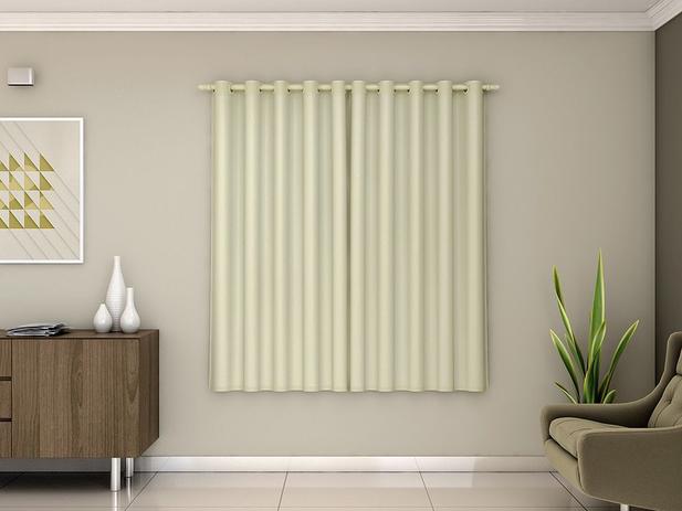 Cortina Corta Luz - Blackout - C/ Ilhós - 2,80m x 2,20m - Bege - Adomes é ruim? Cortina Corta Luz - Blackout - C/ Ilhós - 2,80m x 2,20m - Bege - Adomes é boa?