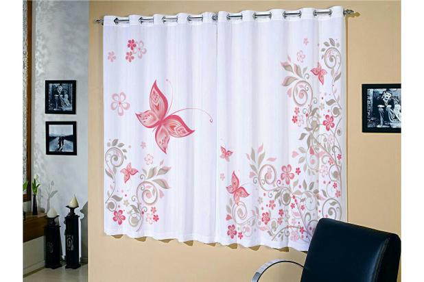 Cortina Corta Luz Blackout Com Estampa Borboletas Rosa 100 PVC 2,80m X 1,60m Para Sala ou Quarto - Tutti casa Menor preço em Cortina Corta Luz Blackout Com Estampa Borboletas Rosa 100 PVC 2,80m X 1,60m Para Sala ou Quarto - Tutti casa
